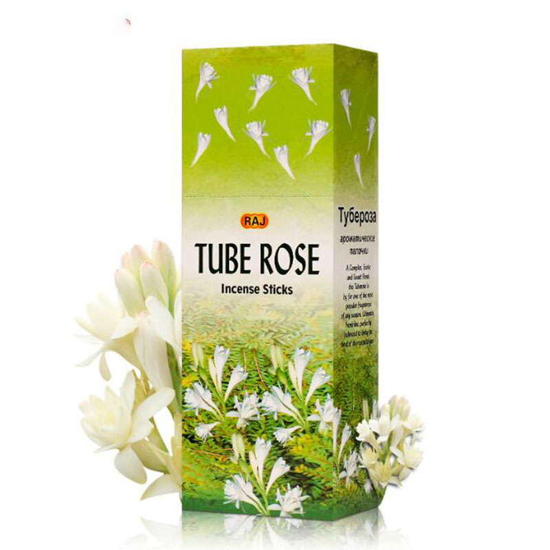 Candle Supplies India - TUBE ROSE อินเดียนําเข้าธูป Stick Aroma ธูป