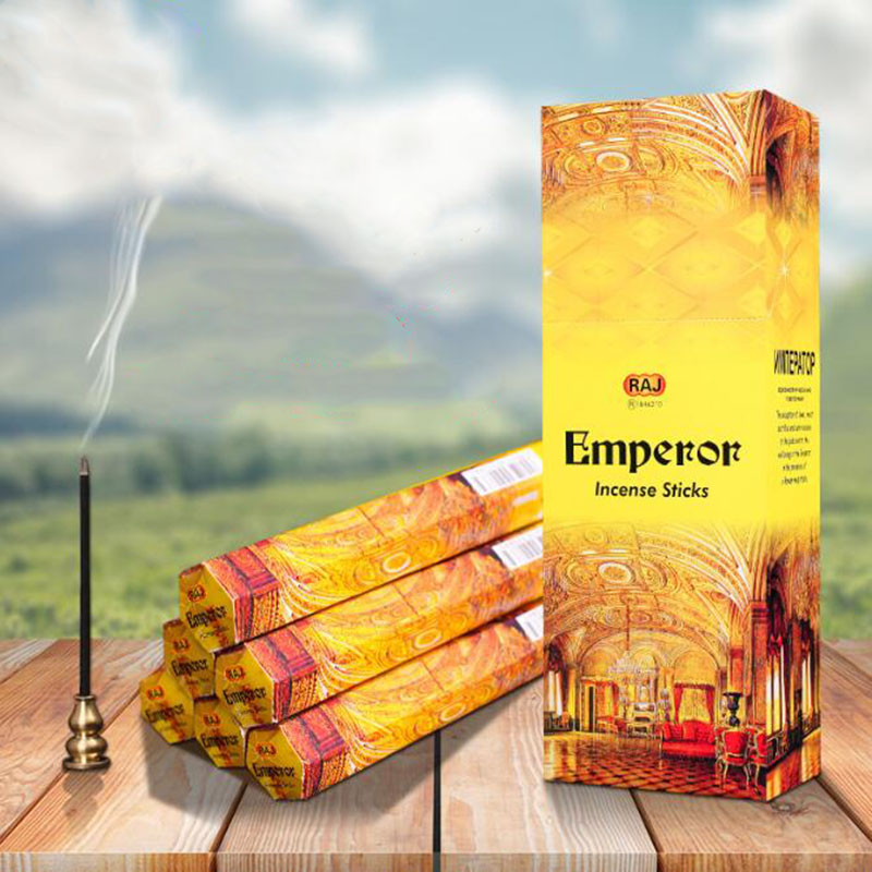 Candle Supplies India - กล่องใหญ่ธูปจักรพรรดิอินเดียนําเข้าธูปกลิ่นหอมสําหรับ Tea House สมาธิกลิ่น Supply
