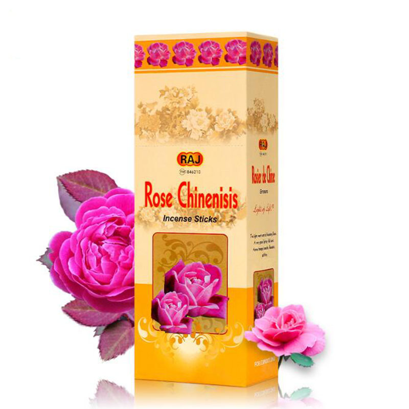 Candle Supplies India - อินเดียนําเข้า Rose Chinensis Stick ธูปน้ํามันหอมระเหย Stick