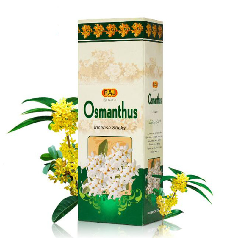 Candle Supplies India - อินเดียนําเข้าธูป Osmanthus รสธูปธรรมชาติพืชกลิ่นหอม AROMA ธูปสําหรับในร่มสมาธิกลิ่น Supply