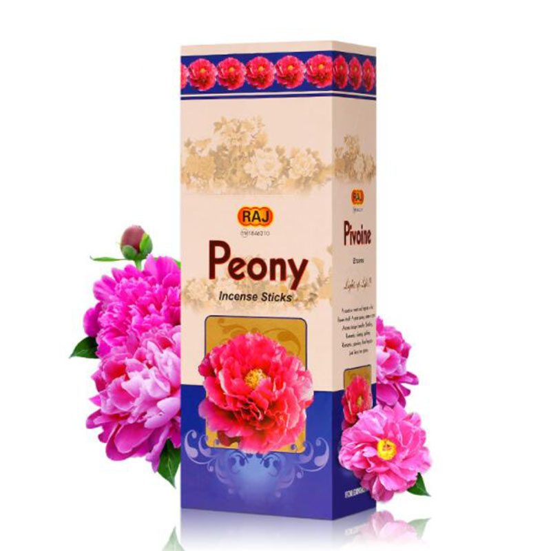 Candle Supplies India - อินเดียธูปกล่องใหญ่ Peony รสธูปดอกไม้กลิ่นหอม AROMA ธูปสําหรับห้องนั่งเล่นในร่มกลิ่น Supply