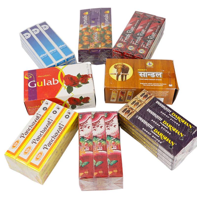 Candle Supplies India - 12กล่อง Darshan ธูปอินเดีย Aroma ธูป Stick