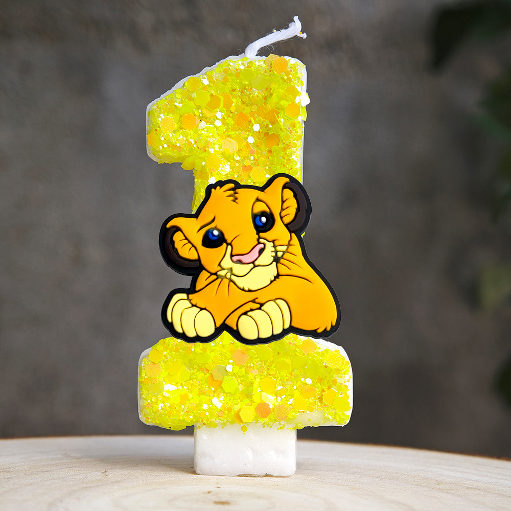 เทียนรูปสิงโตคิงซิมบ้า หมายเลข - Zebra Candle Supplies บทวิจารณ์และราคา