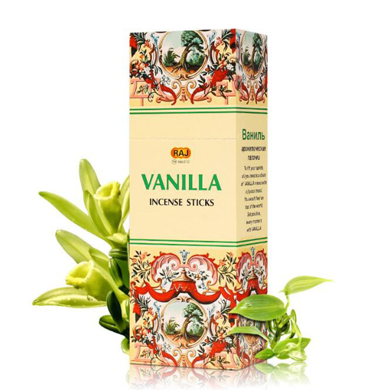 6 กล่องขนาดเล็กอินเดียธูปวานิล - Candle Supplies India บทวิจารณ์และราคา