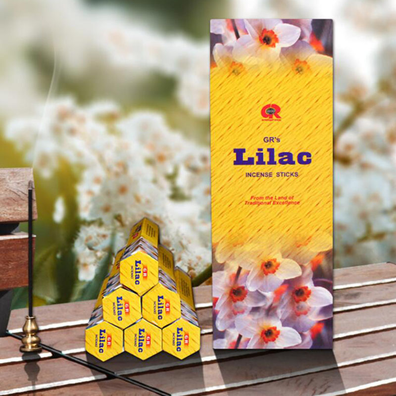 อินเดียธูปกานพลู Lilac Aromath - Candle Supplies India บทวิจารณ์และราคา