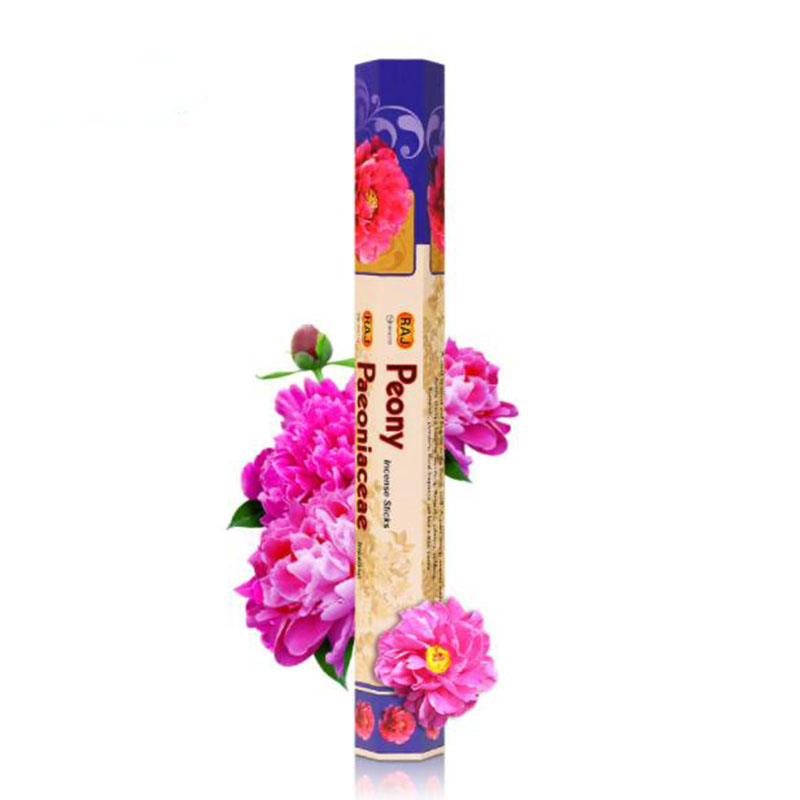 อินเดียธูปกล่องใหญ่ Peony รสธู - Candle Supplies India บทวิจารณ์และราคา