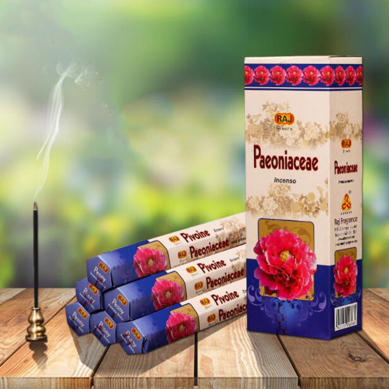 อินเดียธูปกล่องใหญ่ Peony รสธู - Candle Supplies India บทวิจารณ์และราคา